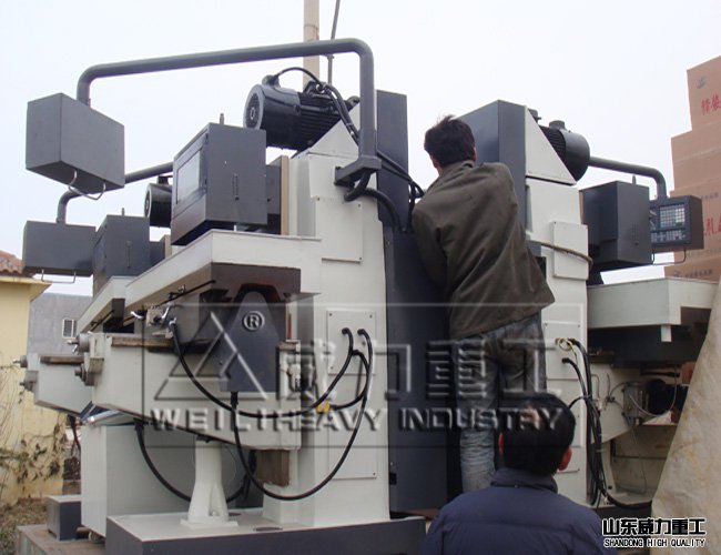 數控銑床完成準備發貨圖